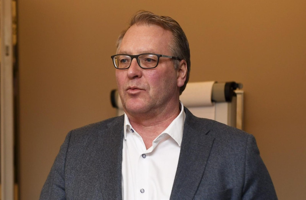 Paperiliiton Vanhala ei odota ratkaisuja tältä päivältä. LEHTIKUVA / Vesa Moilanen