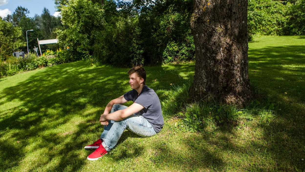 Nurmijärveläinen Juho Räsänen aloitti opiskelun metsäkoneenkuljettajaksi Rajamäellä.