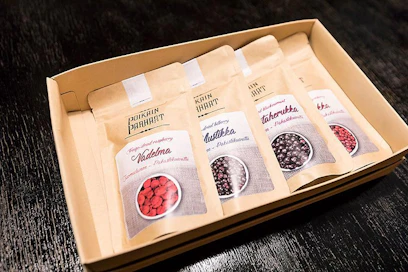 Tamperelaisyritys Poikain parhaat vie Berliiniin pakastekuivattuja marjoja: mustikkaa, mustaherukkaa, vadelmaa ja puolukkaa.