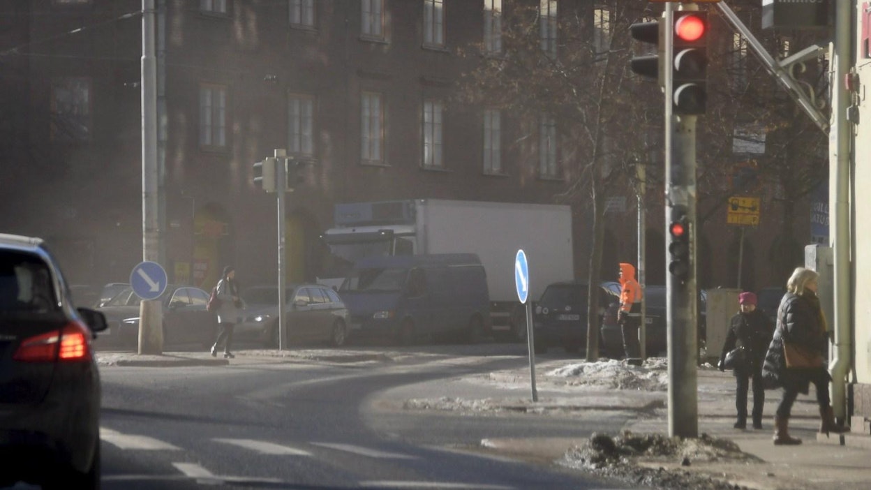 Katupöly pöllysi Helsingin Töölössä jo pari viikkoa sitten.