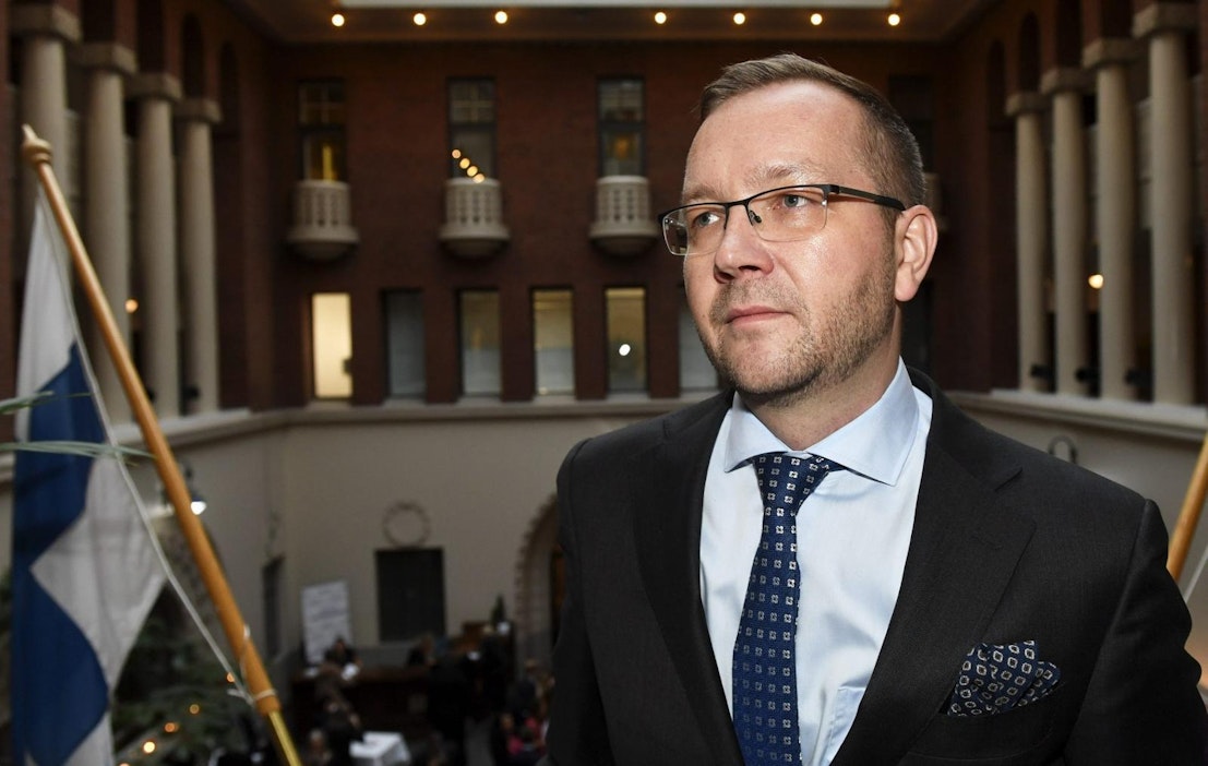 Keskuskauppakamarin toimitusjohtaja Juho Romakkaniemi. LEHTIKUVA / VESA MOILANEN