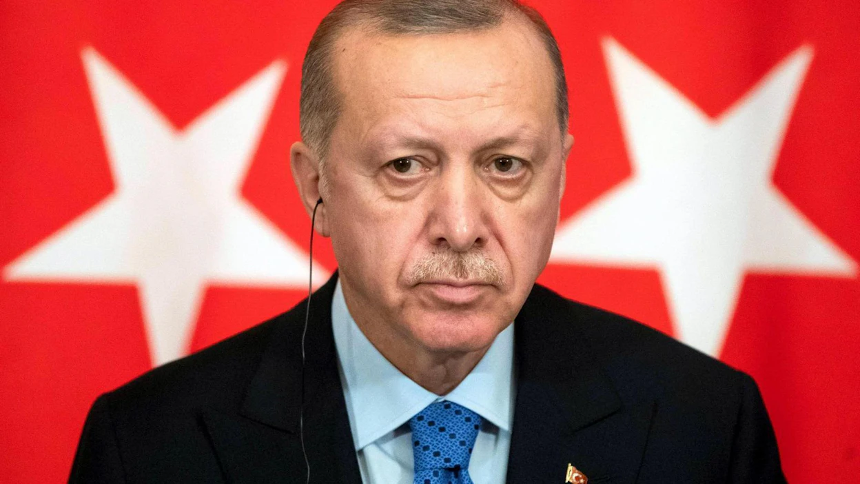 Erdogan listasi Turkin vaativan EU:lta vapaata liikkuvuutta, tulliunionin uudistamista ja taloudellista apua. LEHTIKUVA/AFP
