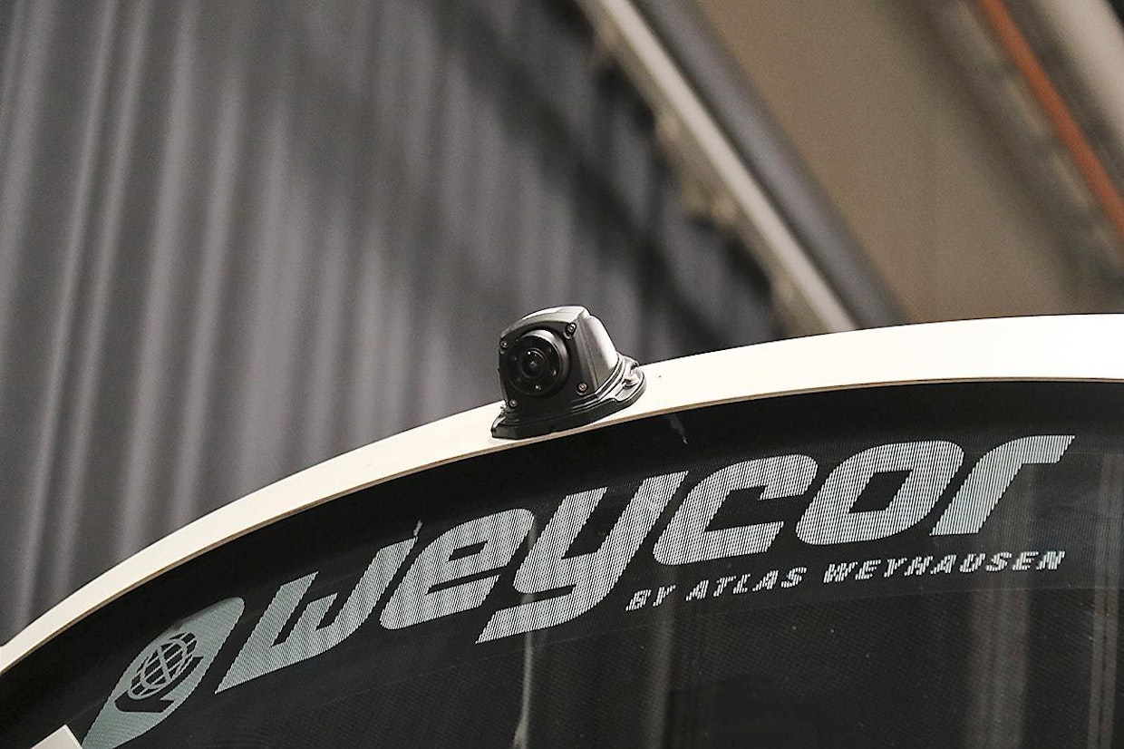 Weycorin pyöräkuormaimen hyttiin oli asennettu Katve360-katvekamerat. (TA)
