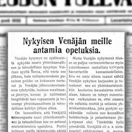Maaseudun Tulevaisuus 28.3.1922.
