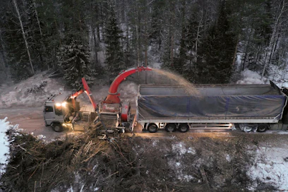 Metsätähdettä haketetaan tänä talvena vauhdilla.