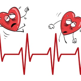 Korkean lepopulssin tiedetään ennustavan sydän-ja verisuonitautiongelmia.