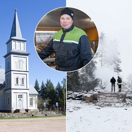 Ruokolahtelainen Riku Tella teki pitkään kanttorin töitä maidontuotannon ohella. Hänen ensimmäinen työpaikkansa kanttorina oli Rautjärven kirkko, joka joulupäivänä tuhoutui tulipalossa. 