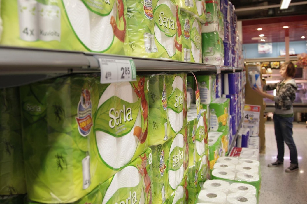 Oletko huomannut tarkistaa, minkä maalaista wc-paperia ostat?