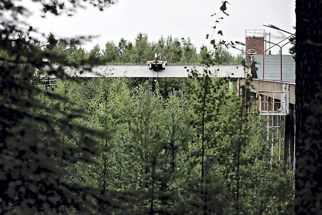 20110811 Rakennemuutosjuttu Kantriin. Otanmäen kaivos, Kajaani.