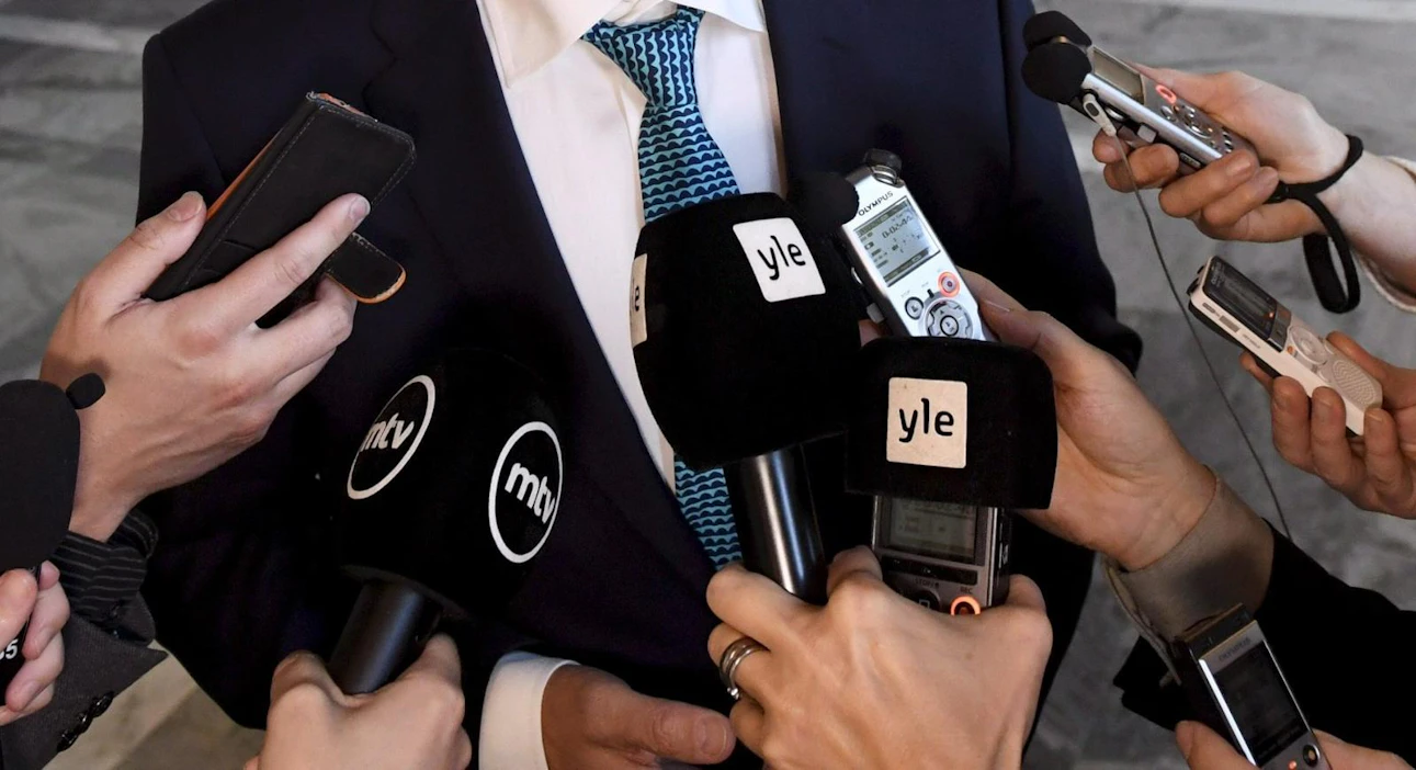 Vain 16 maan tilannetta voidaan enää pitää hyvänä lehdistönvapauden kannalta. LEHTIKUVA / Vesa Moilanen