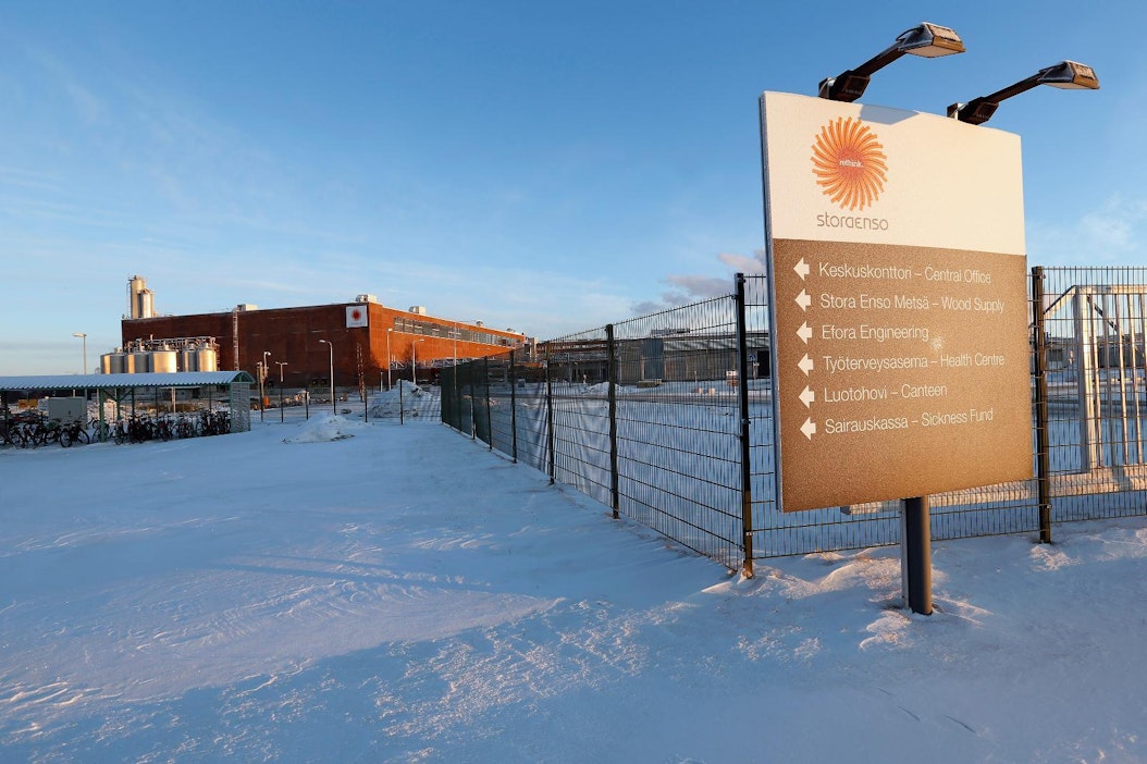 Stora Enson Veitsiluodon tehtaat tuottavat sellua, paperia ja sahatavaraa.