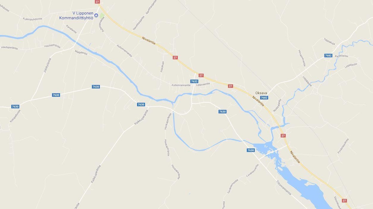 Onnettomuus sattui Haapajärven Oksavalla vartioimattomassa tasoristeyksessä.