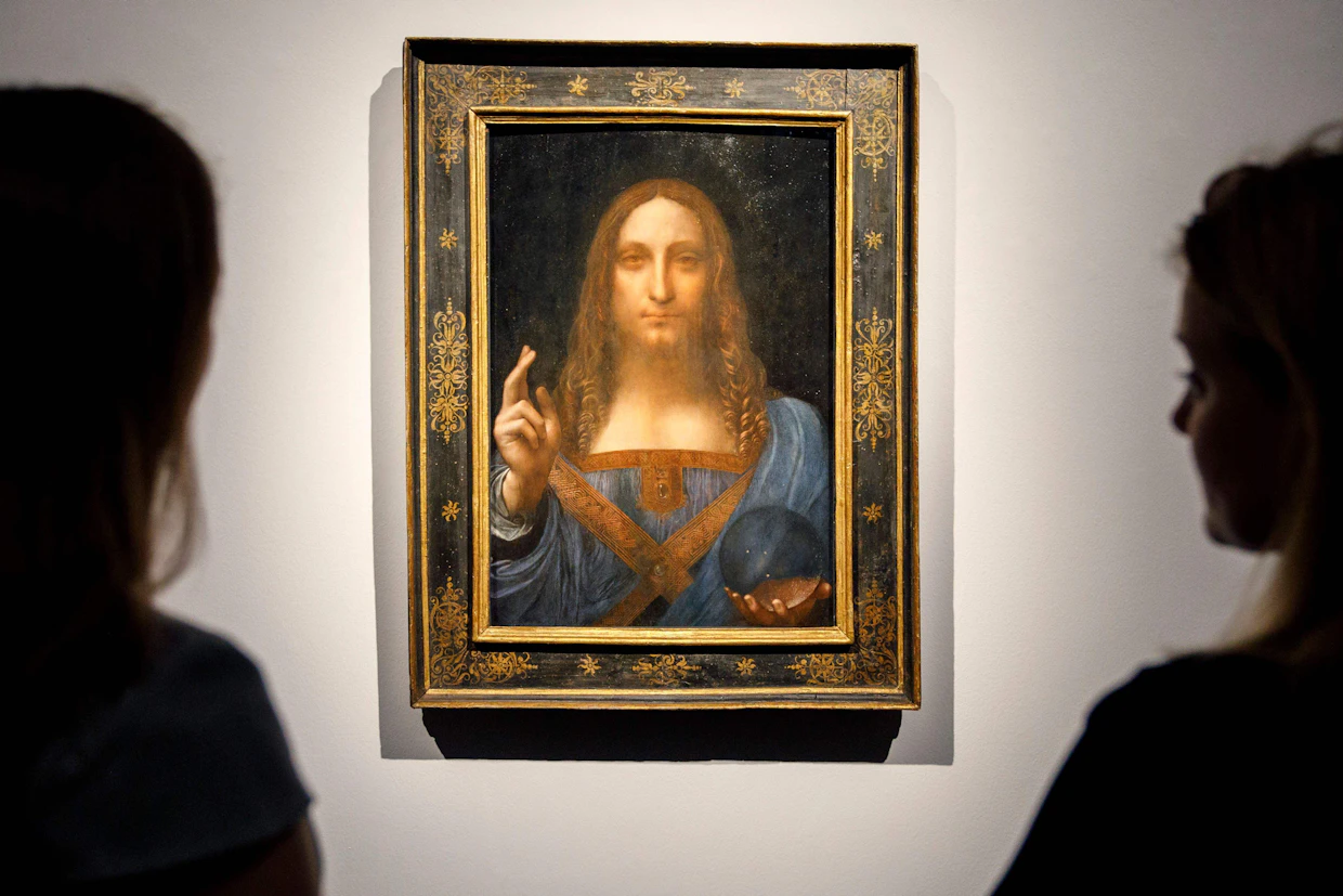 Länsimainen taide kuvaa Jeesuksen usein vaaleampana kuin hän todellisuudessa oli, kuten esimerkiksi Leonardo da Vincin kuuluisa Salvator Mundi -öljyvärimaalaus.