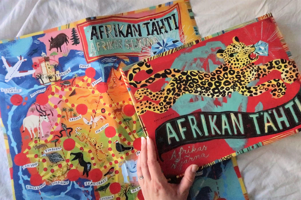 Juhlavuotta viettävän Afrikan Tähden uudesta ilmeestä vastasi taiteilija Matti Pikkujämsä.