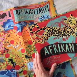 Juhlavuotta viettävän Afrikan Tähden uudesta ilmeestä vastasi taiteilija Matti Pikkujämsä.