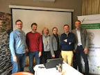 Uudenmaan ruoka -foodhubisssa ovat mukana mm. Olli Repo vas.), Kaijus Ahlberg, Minna Tengvall, Susann Rännäri, Henrik Creuz ja Rikard Korkman.