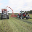 Silppurin 3,1 m leveä noukin yhdessä 90 cm leveän syöttöaukon kanssa takaavat, että rehu nousee mukisematta roottorille.