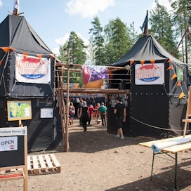 Tuhannet nuoret kokoontuvat kesällä Finnjamboree Kajon telttakaupunkiin, joka kohoaa Evon leirialueelle lähelle Hämeenlinnaa 15.–23.7.2022. Arkistokuva.