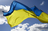 Ukrainan liput liehuvat tänään monissa Suomen kaupungeissa. Lehtikuva / Vesa Moilanen. 