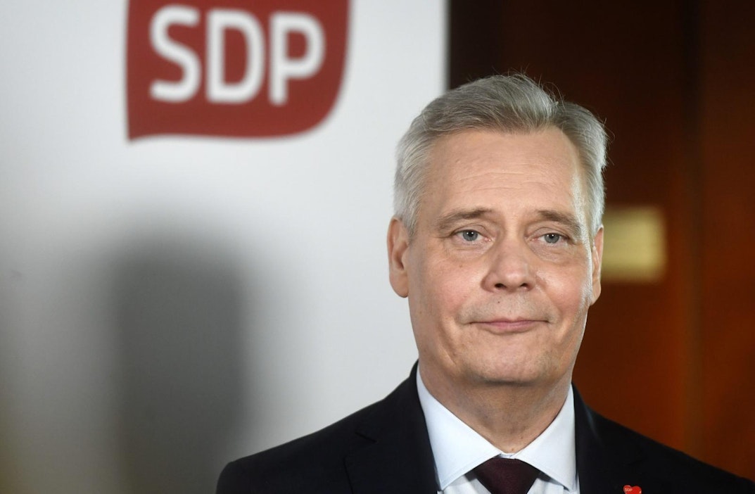 Rinne painottaa, ettei sulje tässä vaiheessa yhtäkään puoluetta pois. LEHTIKUVA / Vesa Moilanen