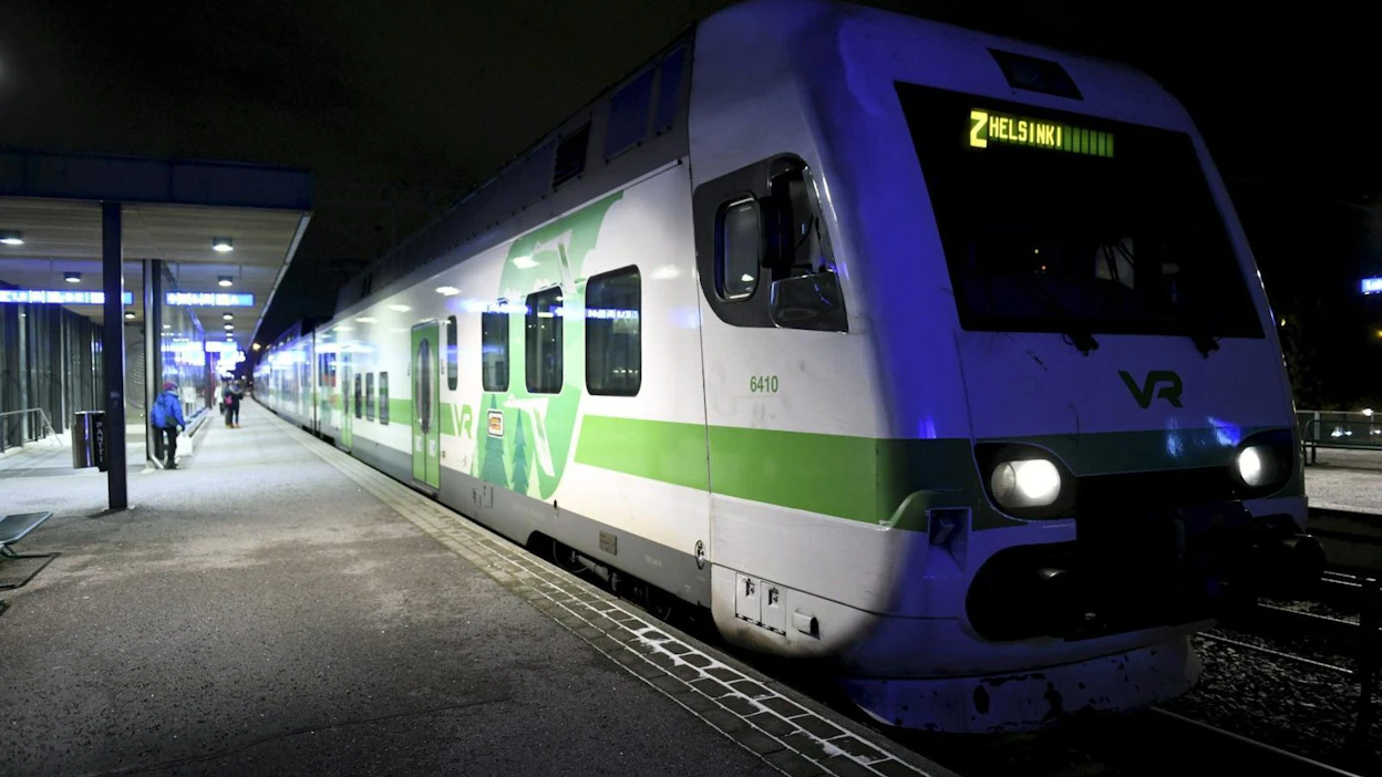 Konduktöörien mielenilmaisu Kouvolassa vaikuttaa perjantaina rautatieliikenteeseen. Osa perutuista junavuoroista korvataan busseilla. Arkistokuva.