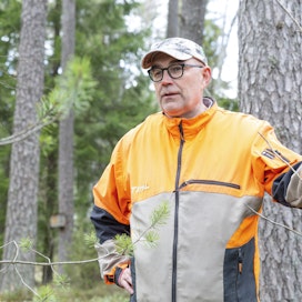 ”Vaikka Euroopan unionista tulee jatkuvasti esityksiä metsänkäytön rajoittamisesta, yksikään niistä ei ole toteutunut”, Mikko Tiirola rauhoittelee metsänomistajia.