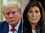 Entinen YK-lähettiläs Nikki Haley on nyt ainoa vakavasti otettava vastaehdokas ex-presidentti Donald Trumpille. Kisa jatkuu tiistaina New Hampshiressa. LEHTIKUVA/AFP. 