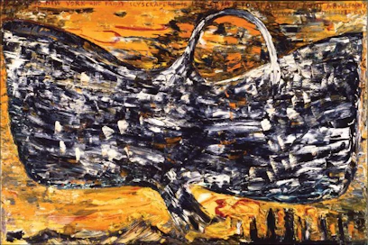 Leena Luostarinen: Joutsen ja metropoli. Noin 1985–1988. Petri Virtanen / Kansallisgalleria/ Kiasma