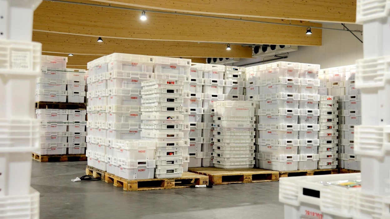 Postin logistiikkakeskus Seinäjoella valmistui tämän vuoden tammikuussa. Se sijaitsee elintarvikelogistiikan merkittävässä solmukohdassa.