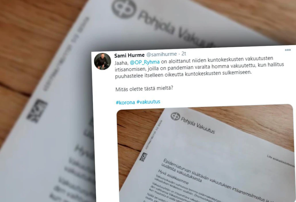 Epidemiakeskeytysturva sisältää muun muassa Laajaan keskeytysturvaan.