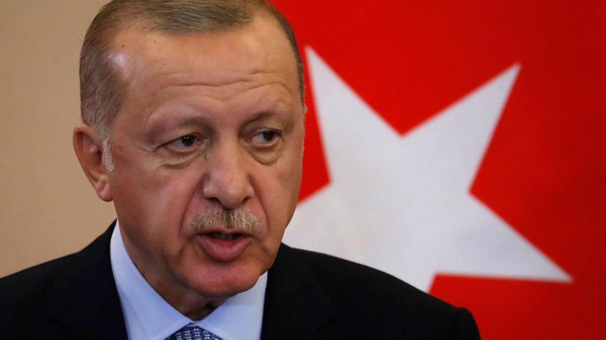 Erdogan on halunnut EU-mailta lisää taloudellista tukea suunnitelmalleen luoda Syyriaan turvavyöhyke, jolle sotaa paenneet voisivat mennä. LEHTIKUVA/AFP