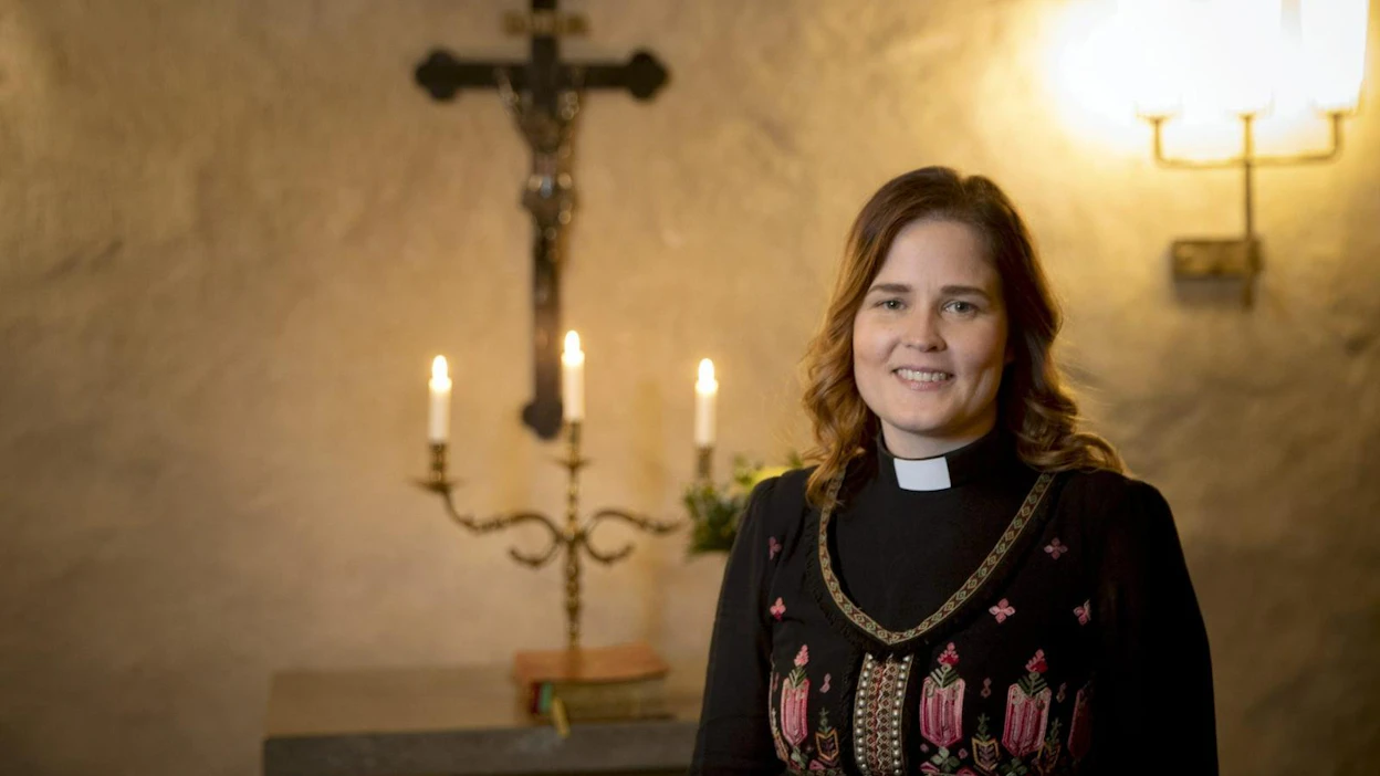 Mari Leppänen on ensimmäinen nainen, joka nimetään arkkihiippakunnan piispaksi. LEHTIKUVA / Roni Lehti