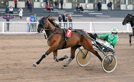 Kuvassa Jamie Hyneman lasketteli syyskuussa Vermossa voittoon täyden matkan ajalla 13,5. Ari Moilasen ajokki on Ravinetin varma Magic Mondayn jackpot-kierrokselle.