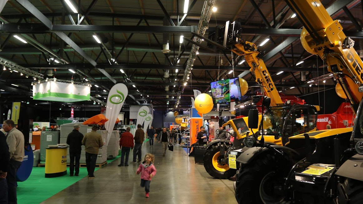 Tänä vuonna KoneAgriassa on mukana ennätysmäärä alan toimijoita ja järjestöjä. Arkistokuva vuoden 2018 KoneAgriasta Jyväskylästä.