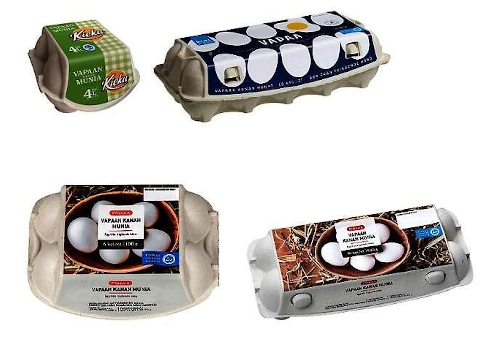 Munia on myyty Kieku, Pirkka ja Kotimaista -tuotemerkeillä.