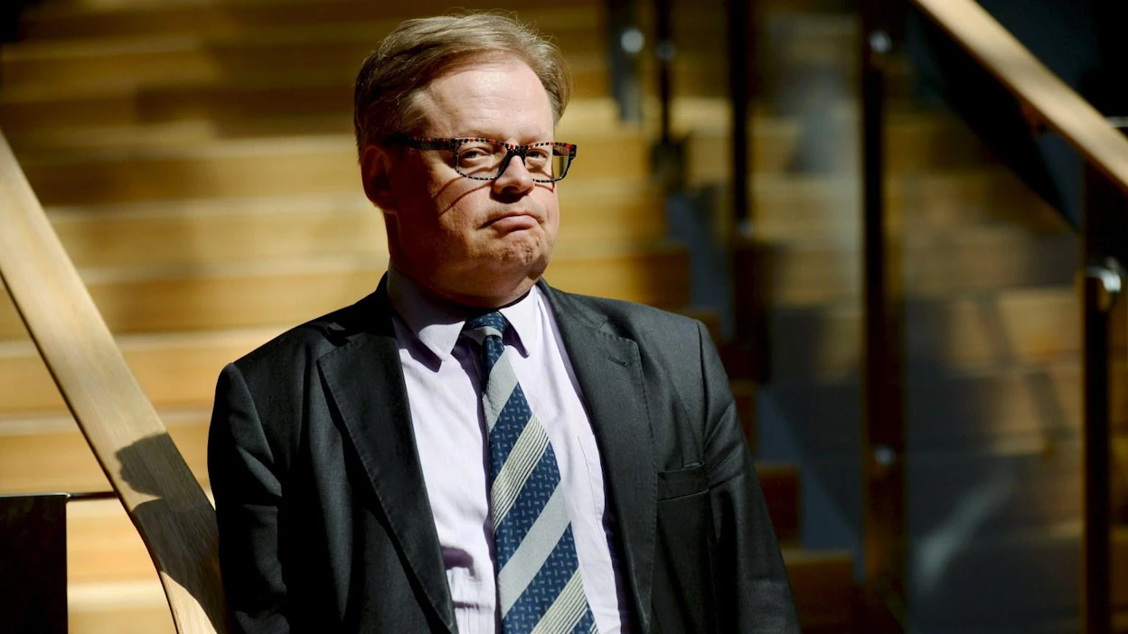 Vartiaisen mukaan pormestarin tehtävä tarkoittaisi suurta henkilökohtaisen elämän muutosta, ja hän haluaa punnita asiaa vielä päivän ajan. LEHTIKUVA / MIKKO STIG
