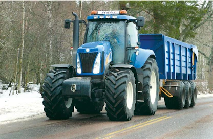 New Holland T8040 on T-sarjan tehokkain malli.