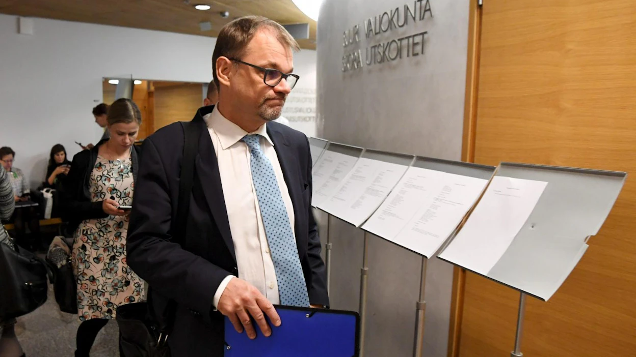 Lapseen kohdistuva seksuaalirikos on epäinhimillinen teko, sanoo pääministeri Juha Sipilä (kesk.). LEHTIKUVA / Jussi Nukari