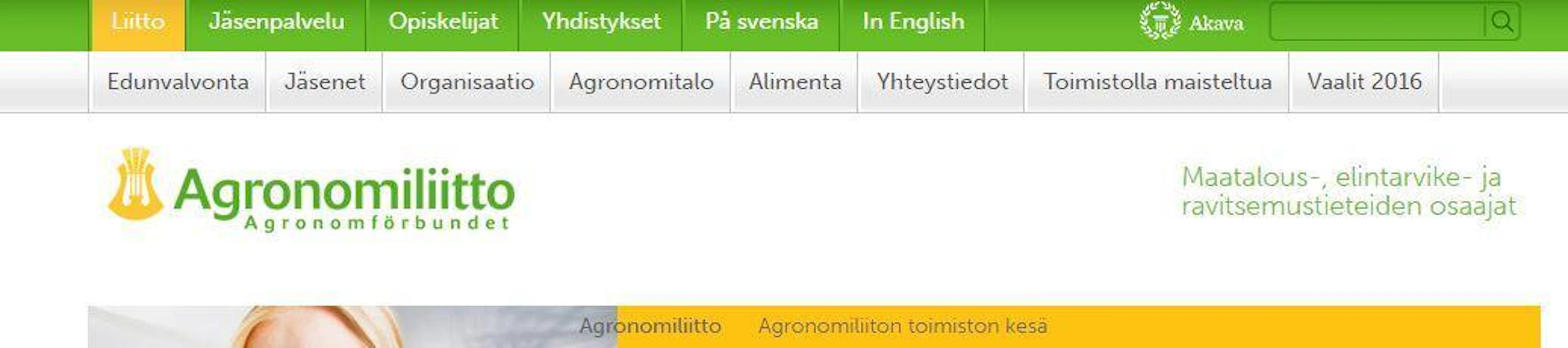 Joka toinen Agronomiliiton jäsen työskentelee yksityisellä sektorilla. Eniten heitä on elintarviketeollisuudessa.