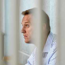 Venäläinen oppositiopoliitikko Aleksei Navalnyi kuvattuna kesäkuussa 2019 oikeudessa Moskovassa. LEHTIKUVA/AFP