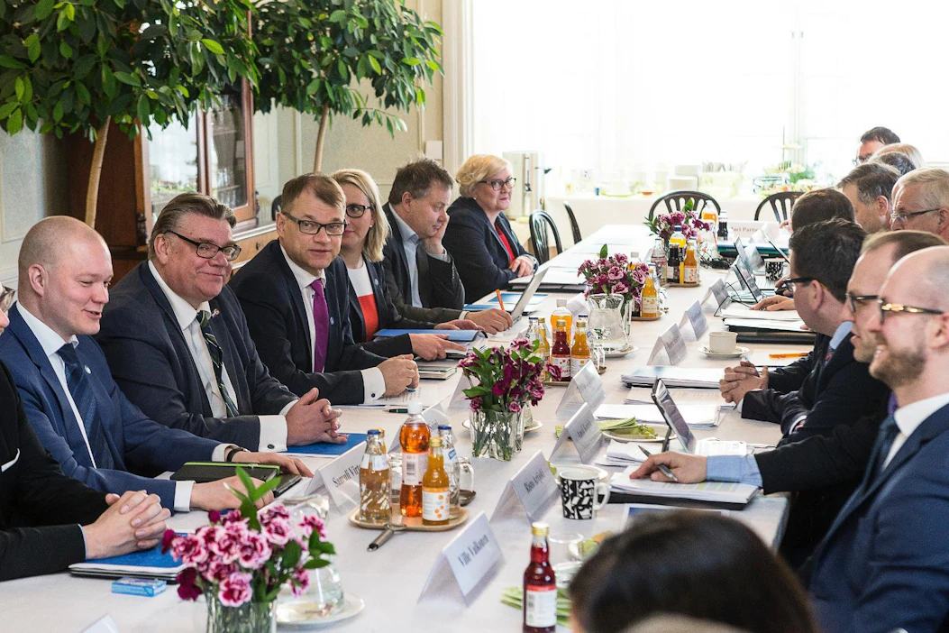Hallituksen kehysriihi käynnistyi pääministerin virka-asunnossa Kesärannassa maanantaina.