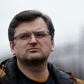 Ukrainan ulkoministeri Kuleba sanoi keskiviikkona, että hänen odotuksesta neuvotteluista ovat rajalliset. LEHTIKUVA/AFP