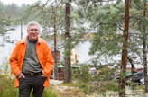 Pakkasten Ristiinan-mökille johtaa Saimaalta laivaväylä.