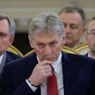 Kremlin tiedottajan Dmitri Peskovin mukaan Yhdysvallat lisää jännitteitä, jos se sallii Ukrainan käyttää pitkän kantaman ohjuksia iskuihin Venäjälle. LEHTIKUVA/AFP.