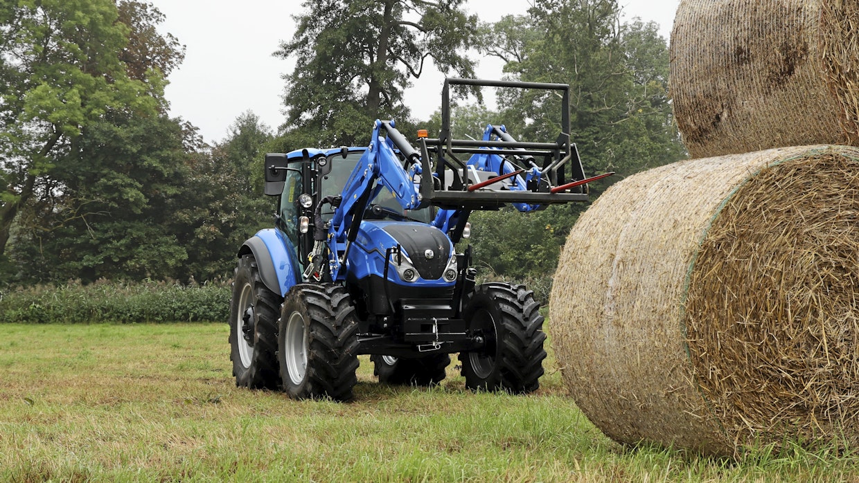 New Hollandin markkinaosuus on korkeimmillaan alle 100 kW:n traktoreissa.