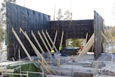 Nuuksion luontokeskus Haltiaa rakennettiin puusta vuonna 2012.