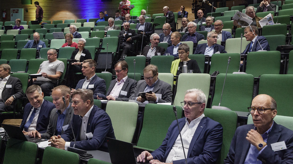 MTK:n metsävaltuuskunta kokoontui marraskuun alussa Hanasaaren kulttuurikeskuksessa Espoossa.