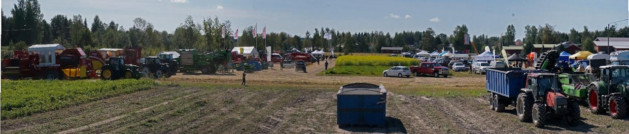 Nelisenkymmentä näytteilleasettajaa oli mukana Potato Scandianavissa, jonka järjestelyistä kantoi päävastuun Dagsmark Potato ry. Järjestelyissä oli mukana myös Perunantutkimuslaitos ja ProAgria.