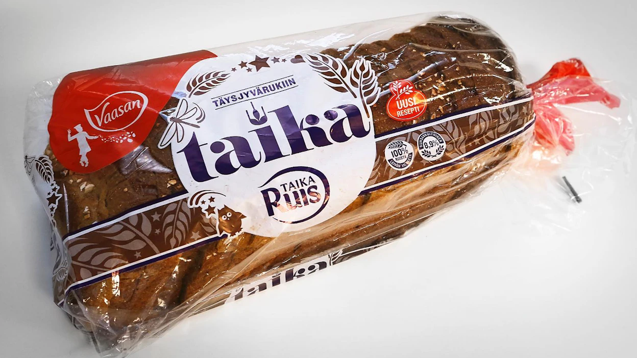 Lidl laskee Vaasan Oy:n Taika-leivän olevan kotimaista, vaikka se tehdään Tallinnassa Virossa.