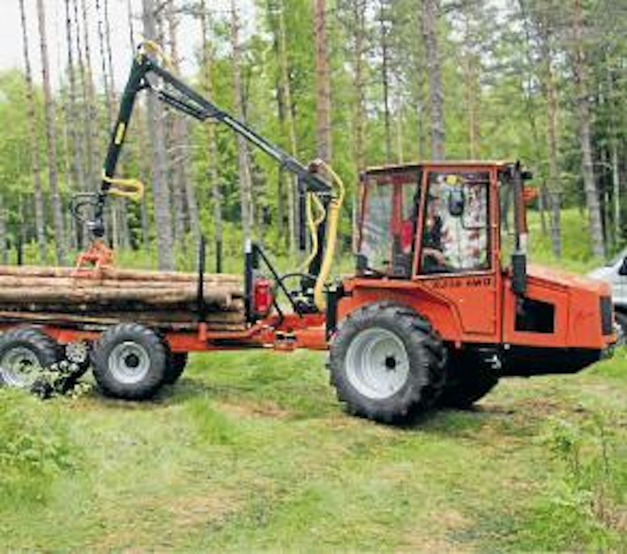 WoodTiger perustuu kiinalaiseen Dong Feng -traktoriin, jota on tuotu Ruotsiin jo useiden vuosien ajan. Traktorista on tehty metsäkone poistamlla siitä etuakseli ja kiinnittämällä pieni metsäperävaunu ohjattavan runkonivelen avulla sen perään. Samalla periaatteella on  alkanut monen muunkin metsäkonemerkin alkutaival. Traktorissa on 30 hv moottori ja mekaaninen vaihteisto, myös suunanvaihto vaatii kytkimen käytön. Dong Fengin maahantuoja Traktor Import Ab on tähän mennessä rakentanut 14 metsäkonetta. Myyntihinta on noin 55 000 €. (UO)